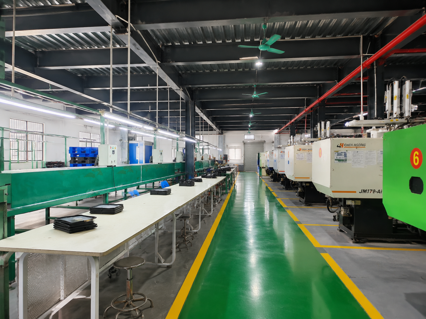 Company office and management environment